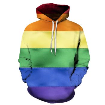 Pride Ribbon 3D - Sweatshirt, Hoodie, Pullover