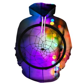 Basketball Net Colored 3D Hoodie