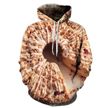 Missing Cake Piece 3D - Sweatshirt, Hoodie, Pullover