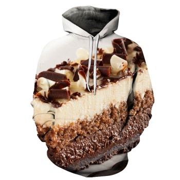 Chocolate Fudge Cake 3D - Sweatshirt, Hoodie, Pullover