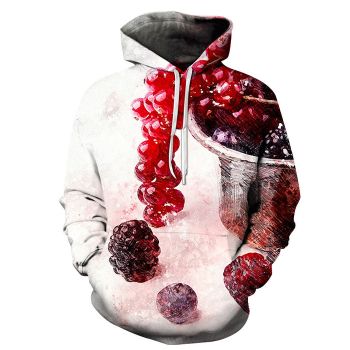 Red And White Jello 3D Sweatshirt