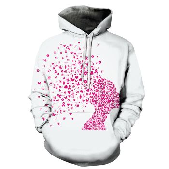 Think Pink BCA 3D - Sweatshirt, Hoodie, Pullover