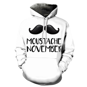 3D November and Movember - Sweatshirt, Hoodie, Pullover