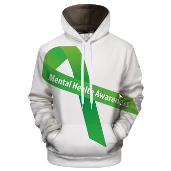 Green Ribbon 3D - Sweatshirt, Hoodie, Pullover
