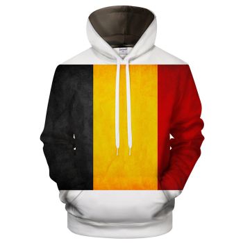 Belgium Flag 3D - Sweatshirt, Hoodie, Pullover