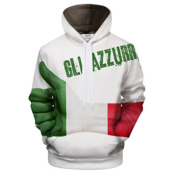 Italy Gli Azzurri 3D - Sweatshirt, Hoodie, Pullover