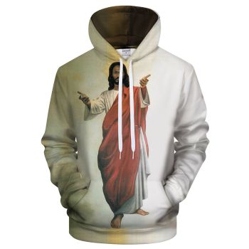 Jesus Faith Hoodie 3D Sweatshirt Pullover Hoodie