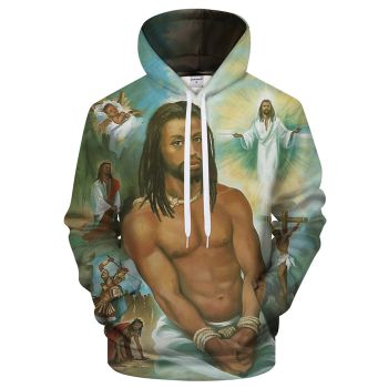 Christianity Hoodie 3D Sweatshirt Pullover Hoodie