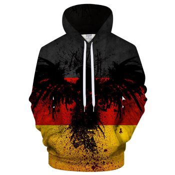 Germany Eagle 3D - Sweatshirt, Hoodie, Pullover