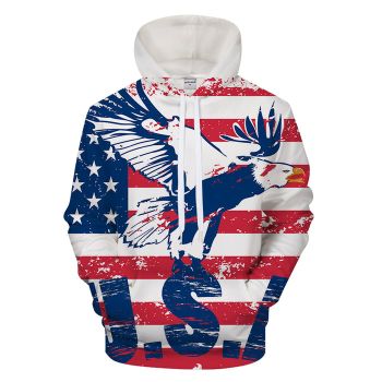 American Pride 3D - Sweatshirt, Hoodie, Pullover