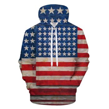 American Flag 3D - Sweatshirt, Hoodie, Pullover