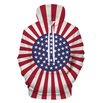 American Twist 3D - Sweatshirt, Hoodie, Pullover