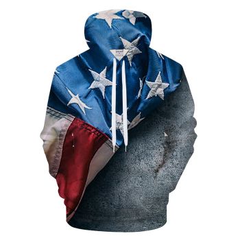 United States Flag 3D - Sweatshirt, Hoodie, Pullover