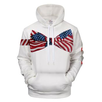 American Bow Tie 3D - Sweatshirt, Hoodie, Pullover