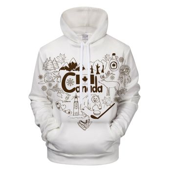Truly Canadian 3D - Sweatshirt, Hoodie, Pullover