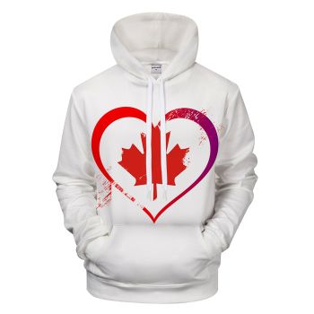 Love Canada 3D - Sweatshirt, Hoodie, Pullover