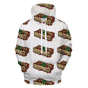 3 Layer Lasagna 3D Hoodie