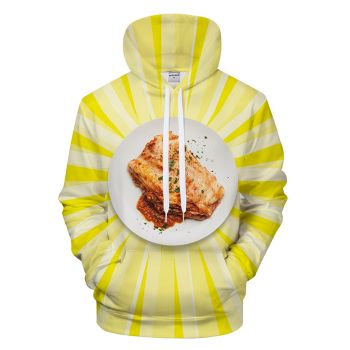 Plate of Lasagna 3D - Sweatshirt, Hoodie, Pullover