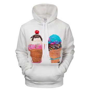 Churro Cone Ice Cream 3D - Sweatshirt, Hoodie, Pullover