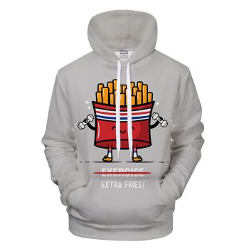Extra Fries Please 3D - Sweatshirt, Hoodie, Pullover