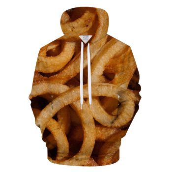Swirly Fries 3D - Sweatshirt, Hoodie, Pullover