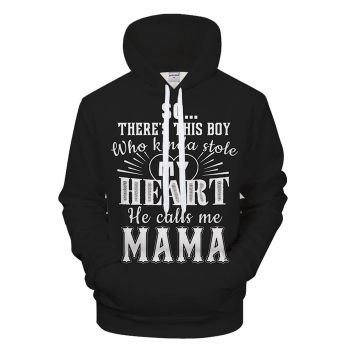 My Son Stole My Heart 3D - Sweatshirt, Hoodie, Pullover