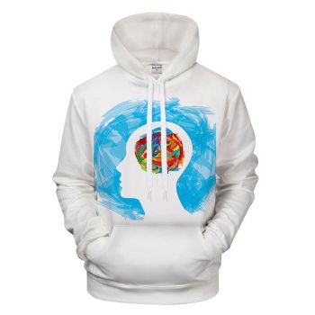 Healthy Thoughts 3D - Sweatshirt, Hoodie, Pullover