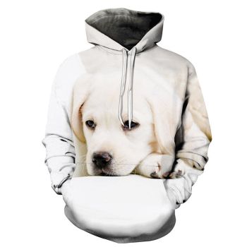 Sleepy Dog 3D - Sweatshirt, Hoodie, Pullover