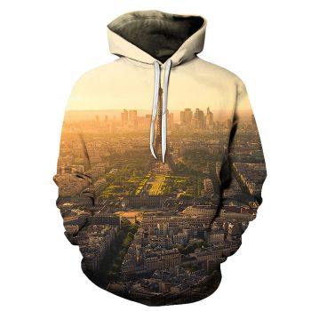 Eiffel Tower 3D - Sweatshirt, Hoodie, Pullover