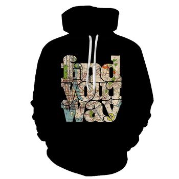Find Your Way 3D - Sweatshirt, Hoodie, Pullover