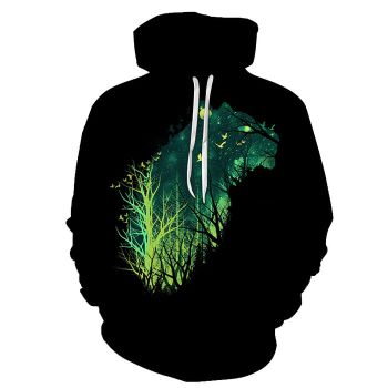 Glowy Night 3D - Sweatshirt, Hoodie, Pullover