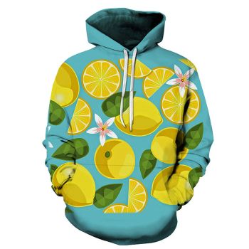 Lemon Galore 3D Sweatshirt Hoodie Pullover