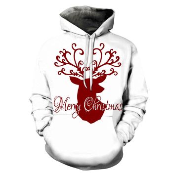 Merry Christmas Wonderful Reindeer 3D - Sweatshirt, Hoodie, Pullover