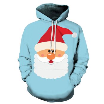 Cute Santa Christmas 3D - Sweatshirt, Hoodie, Pullover