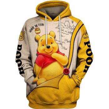 Charming Winnie The Pooh Hoodie