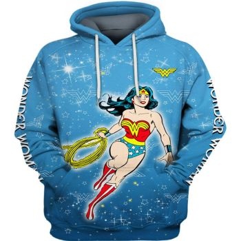 Wonder Women 3D Printed Hoodie