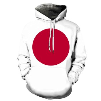 3D Japan Flag - Hoodie, Sweatshirt, Pullover