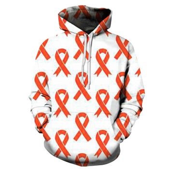 3D Cancer Awareness Ribbons - Hoodie, Sweatshirt, Pullover