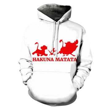 3D Hakuna Matata - Hoodie, Sweatshirt, Pullover