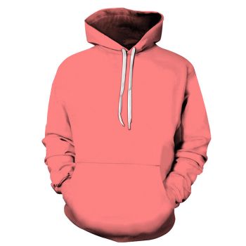 Coral Shade Of Red 3D - Sweatshirt, Hoodie, Pullover