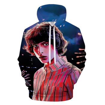 Stranger Things Mike Print Hoodie