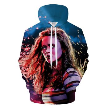 Stranger Things Max Print Hoodie
