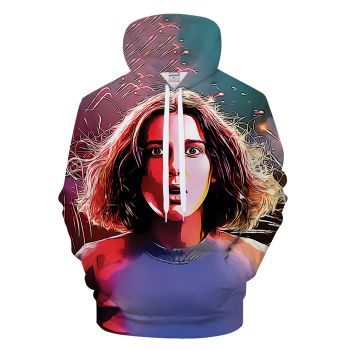 Stranger Things Eleven Print Hoodie