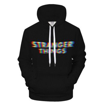 Stranger Things Midnight Print Hoodie
