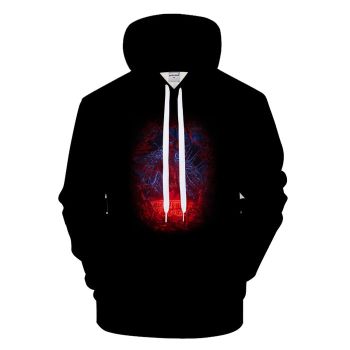 Stranger Things Vecna Print Hoodie
