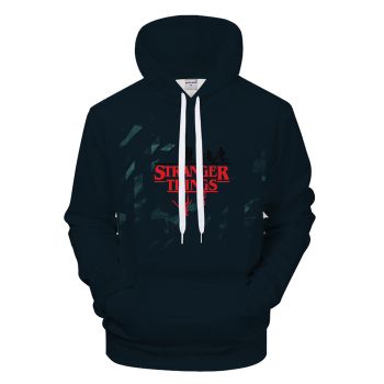 Stranger Things Dark Green Hoodie