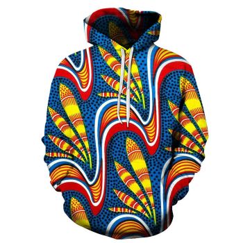 Vibrant Tribal Art  3D - Sweatshirt, Hoodie, Pullover