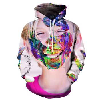 Happy Autism Child 3D - Sweatshirt, Hoodie, Pullover - Support Autism Awareness Movement