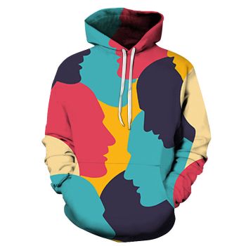 Let's Talk About It - 3D - Sweatshirt, Hoodie, Pullover