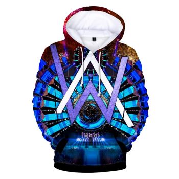 Alan Walker Hoodies &#8211; Pullover Cool Blue Hoodie